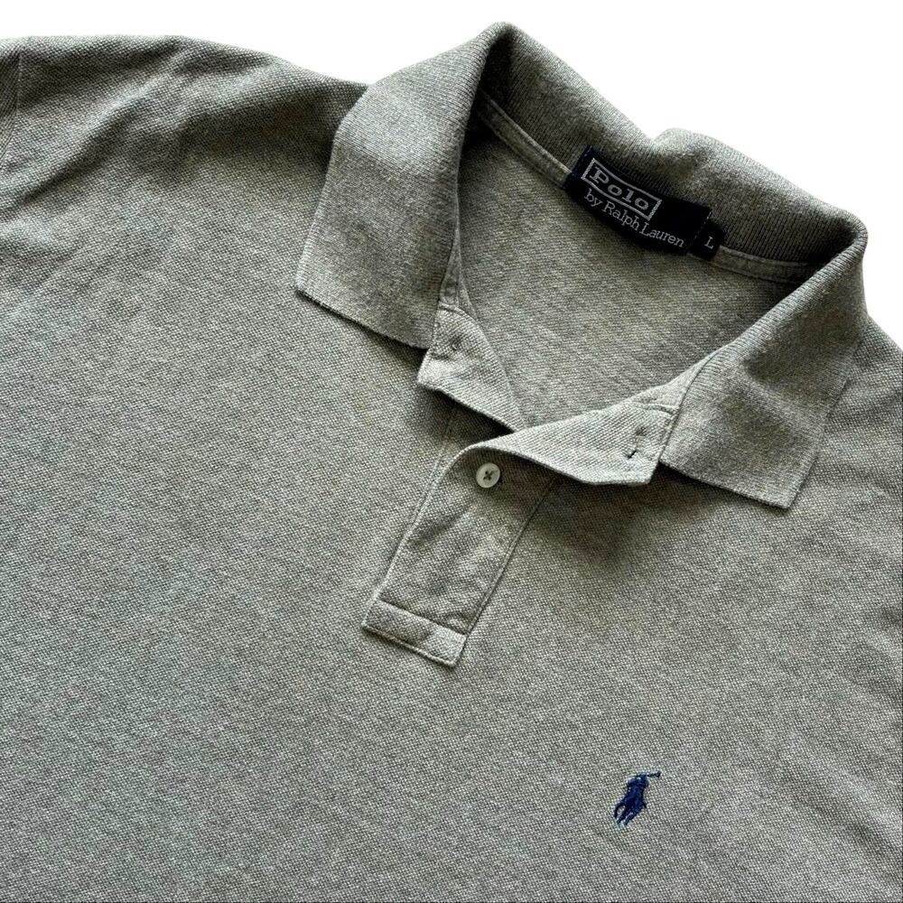 Polo Ralph Lauren Polo Shirt Mens L Classic Fit Pony Logo Cotton Short Sleeve